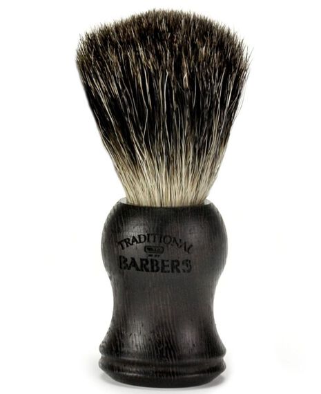 Wenge Wood Gift Set with Black Bristle Brush